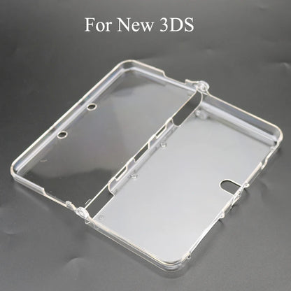 Transparent plastic protective cover, suitable for hard shell shells of NDSL, NDSi, new 3DS XL, GBA SP game consoles