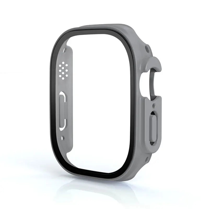 Glass+case For Apple Watch Ultra 49mm strap smartwatch PC Bumper+Screen Protector Tempered Cover iwatch series band Accessories