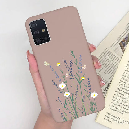 For Samsung Galaxy A51 Case Cover Soft Silicone TPU Bumper Phone Case for Samsung A31 A71 A515 A515F A 71 51 31 Coque Funda Capa
