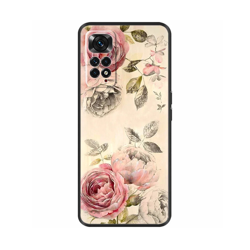 For Xiaomi Redmi Note 11 Pro Case Soft TPU Silicone Phone Back Cover Para For Xiaomi Redmi Note 11s Note11 Note 11Pro 11 s Cases