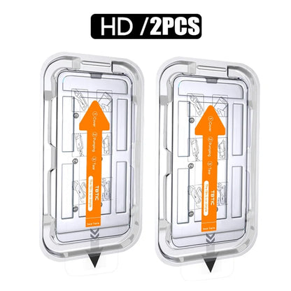 3-1PCS Ultra HD 8K Tempered Glass For Xiaomi Redmi Note 14 13 12 11 10 Pro Redmi 13C Screen Protector Easy Install Dust-Free Box