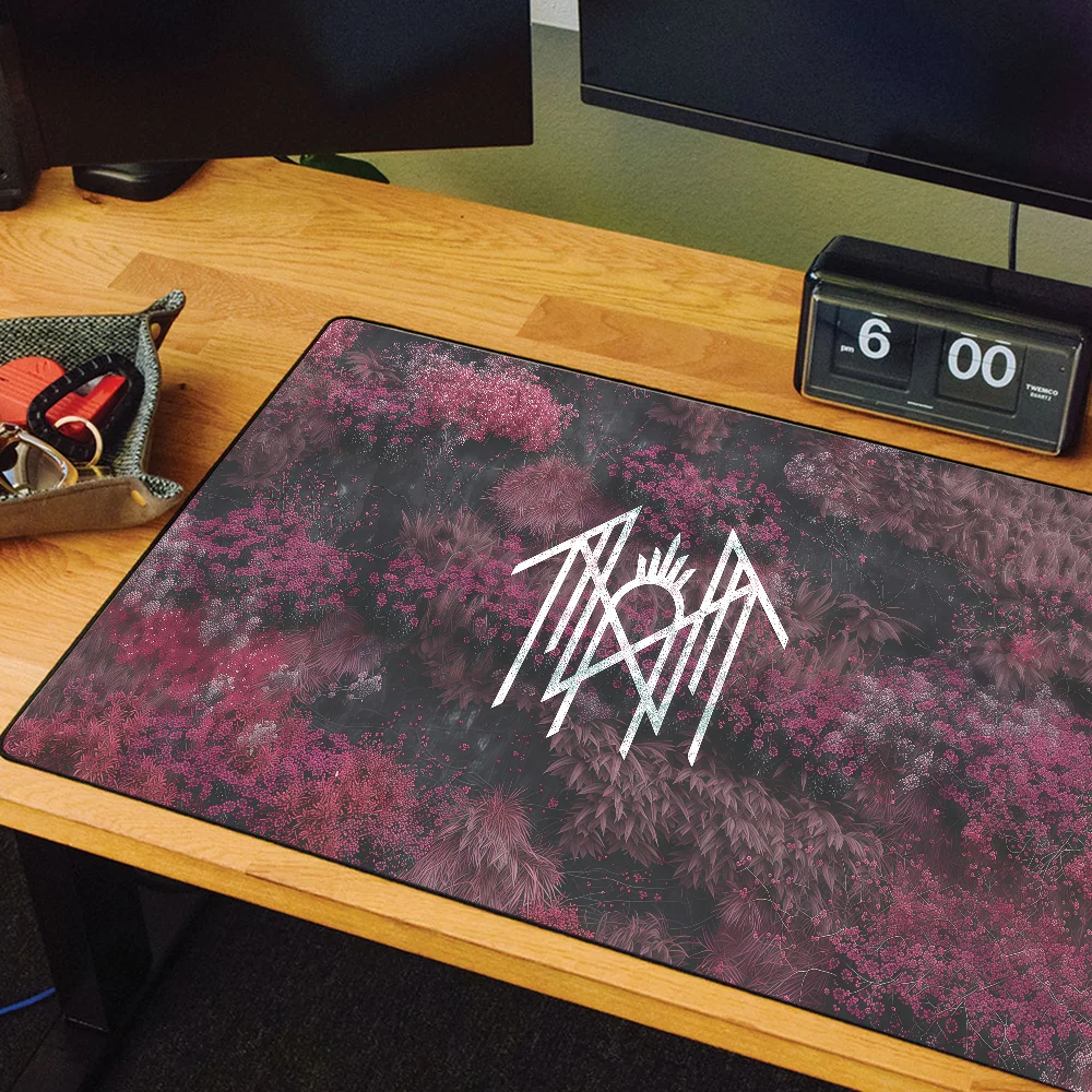 Band S-Sleep Even in Arcadia Token Mouse Pad Large Desk Mat Keyboard Ergonomic Office Rubber PC Non-slip Anti-fray Home Custom