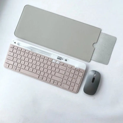 2024 Dustproof Wireless Keyboard Sleeve PU Leather Anti-Shock Storage Bag Ultra Slim Portable Keypad Pouch for Logitech K580