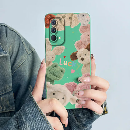 For Realme GT Master Phone Case GTmaster Edition RMX3363 RMX3360 Casing Soft Silicone Sweet Painted Fashion Flower Printed Cover