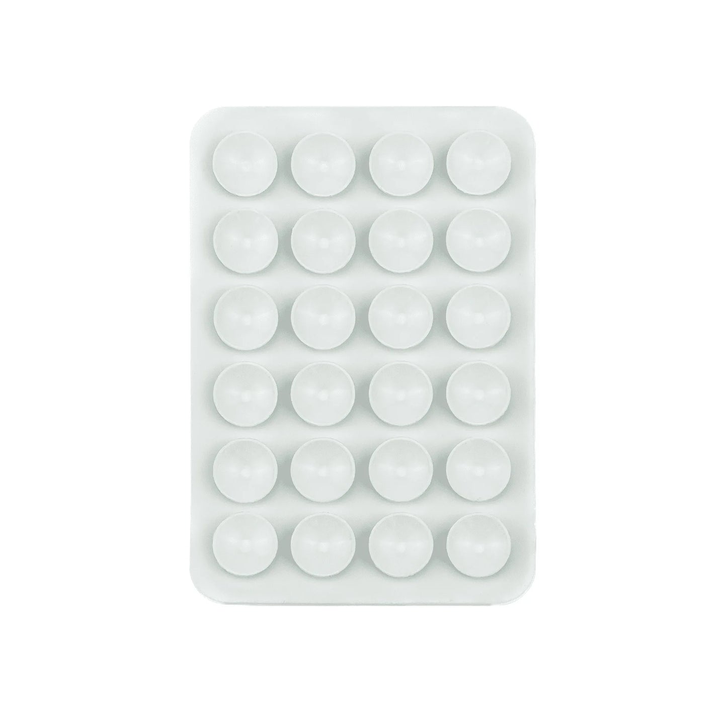 1PC unilateral Silicone Suction Pad For Mobile Phone Fixture Suction Cup Backed Adhesive Silicone Rubber Sucker Pad For Fixing