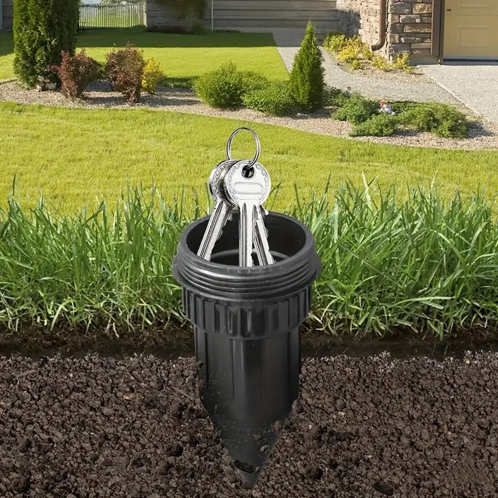 Sprinkler Key Hider Realistic Sprinkler Key Cash Hider Holder for Outdoor Garden Yard Easy Push Into The Ground