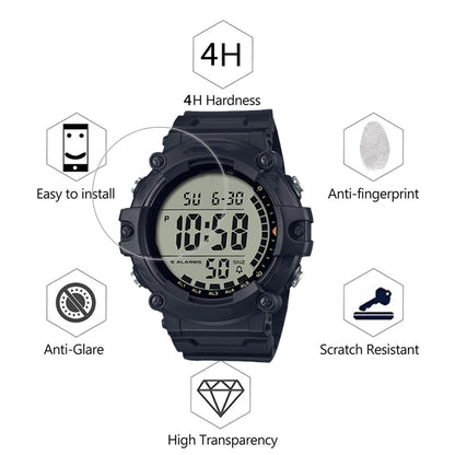 1-3PCS Explosion-proof Screen Protector For AE-1500  AE-1500wh AE1500 Watch Film HD Clear TPU Protective Film NOT Glass