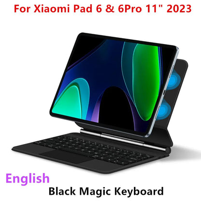 Magic Keyboard Folio For Xiaomi Pad 6 Pad6 11 inch Tablet for MiPad 6 Mi Pad 6 5 Pro Pad5 11" Smart Case Backlit keyboard Cover