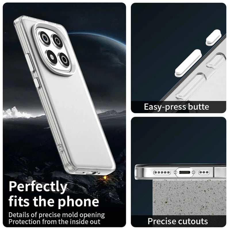 For Cover Redmi Note 14 Pro 5G Case Redmi Note 14 Pro 5G Capa Transparent Frosted Matte Clear Fundas Xiaomi Redmi Note 14 Pro 5G