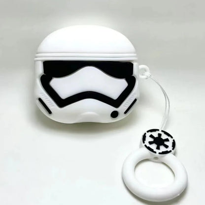 Cartoon Headphone Cover for AirPods Pro3 Cute Earphone Case for Airpods Pro2 Pro 4 3 2 1 Protective Cover with Finger Strap