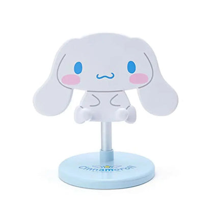 New Sanrio Foldable Phone Stand Melody Kuromi Portable Anti-Slip Base Soft Silicone Compatible with All Smartphones Tablets Gift