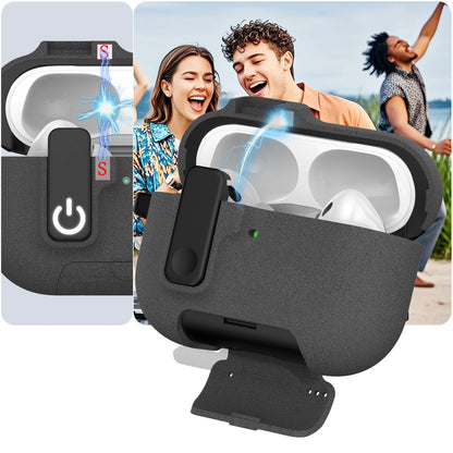 For AirPods Pro 3 Case Full Body Shockproof Protective Mobile Phone Holder Style Earphone Case with Cleaner Kit For AirPods Pro3