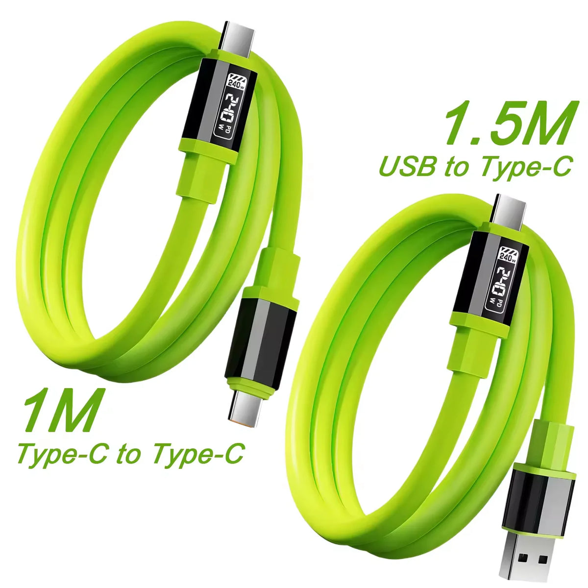 240W USB cable Mobile Phone Fast Charge Type-C cable Quick Data Wire for iPhone 15 16 Mi HUAWEI HONOR Xiaomi USB PD to PD cable