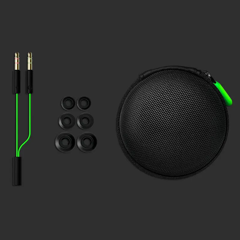 Razer HAMMERHEAD PRO V2 Headphones 3.5mm Wired Portable Stereo Music Bass In-Ear Sports Earphones with Mic Handsfree Call Phone