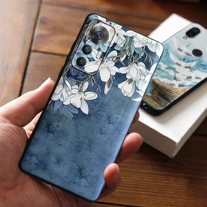 For Funda Xiaomi 12T 11T 13 12 11 T Pro Lite 12X 13Lite 12Lite 11Lite Mi 11 Lite 5G NE Pro Case Cute Soft 3D Rose Phone Cover