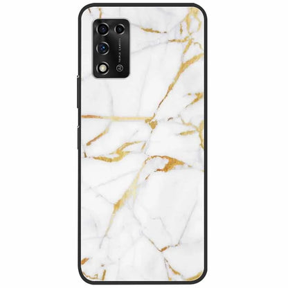 For ZTE Libero 5G II Case Marble Soft Silicone Protective Back Covers for ZTE Libero 5G III A202ZT 2022 5GIII Flower Coque TPU