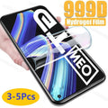 3-5Pcs Hydrogel Film For Realme GT2 GT3 GT NEO 5 3 2 9 10 Pro plus Screen Protector