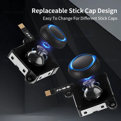 For NS Switch/Lite/OLED Joystick Controller Hall Effect Replacement Joystick Gamepad Thumb Stick Analog Repair Parts Accessories