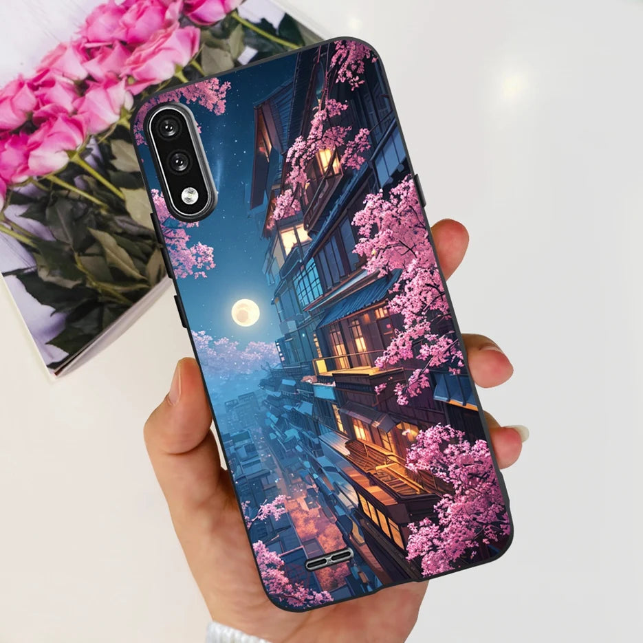 For LG K22 2020 Case LM-K200 New Fashion Painted Cover Shockproof Phone Case For LG K22 K 22 LGK22 Soft Fundas 6.2'' Coque Shell