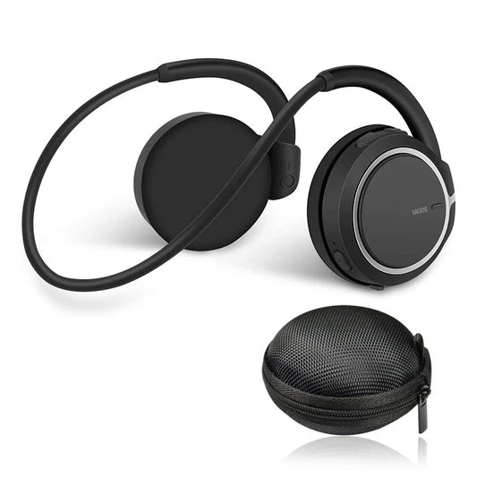 MP3 Player Bluetooth Headphones with TF Card Slot Sport Wireless Earphones HD Sound On Ear Bluetooth Headsets with Microphones