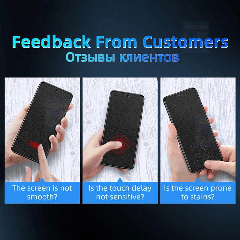 2/3/4Piece Frosted Matte Tempered Glass for Motorola Moto G05 G15 G35 G45 G55 G75 Screen Protector for Moto S50 Edge 50 Neo E15