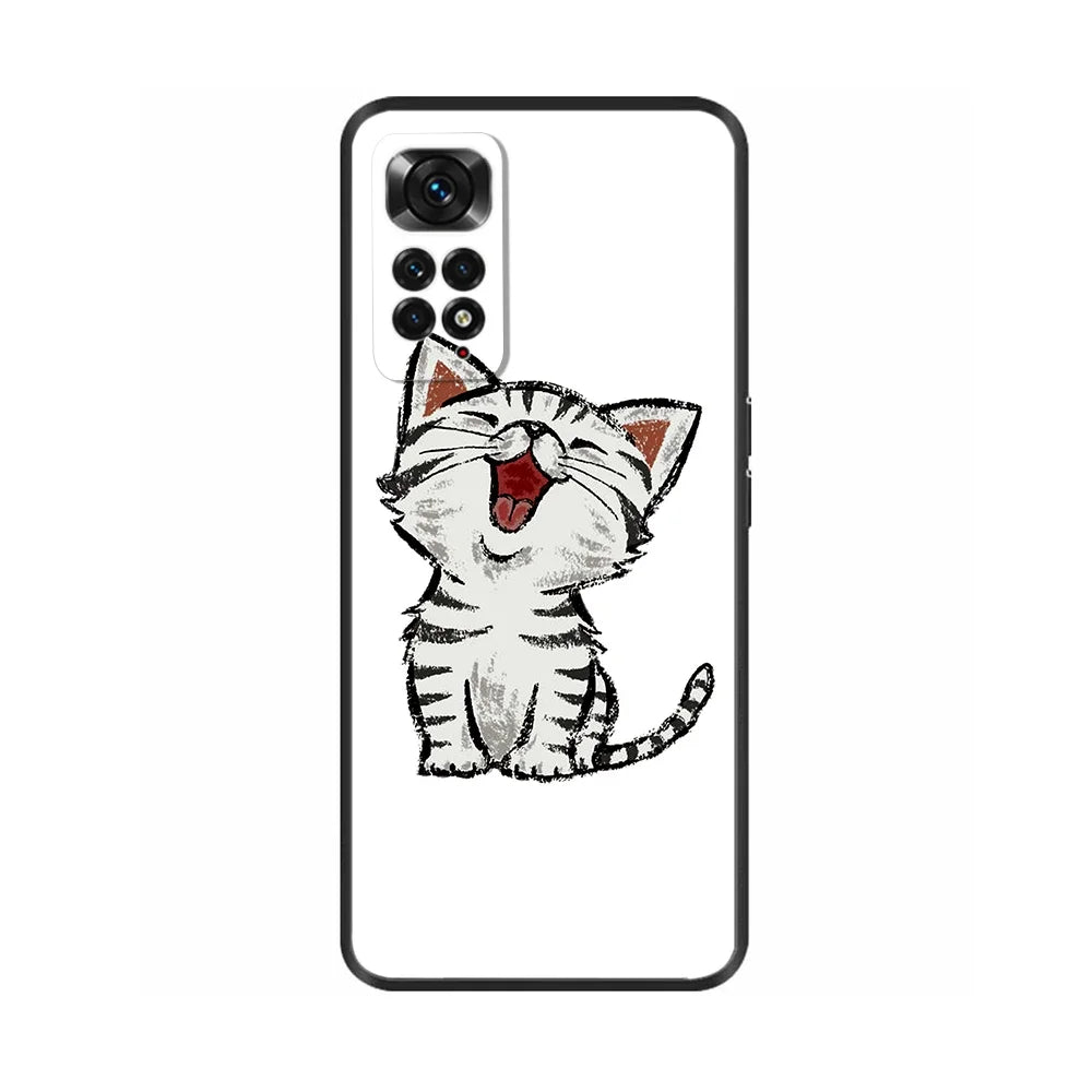 For Xiaomi Redmi Note 11 Pro Case Soft TPU Silicone Phone Back Cover Para For Xiaomi Redmi Note 11s Note11 Note 11Pro 11 s Cases