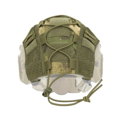 Tactical Helmet Cover for Fast Helmet Multi-Camo Helmet Cover for Airsoft HelmetMilitary Paintball Hunting Shooting Gear