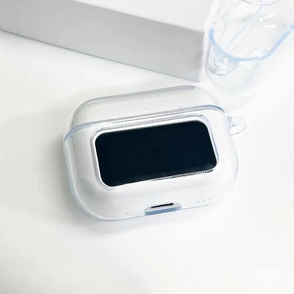 Transparent Silicone Earphone Protective Case For A9pro Anti-fall Shockproof Dustproof Wireless Bluetooth Earphones Case