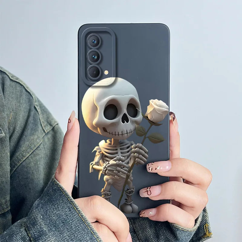 For Realme GT Master Phone Case GTmaster Edition RMX3363 RMX3360 Casing Soft Silicone Sweet Painted Fashion Flower Printed Cover