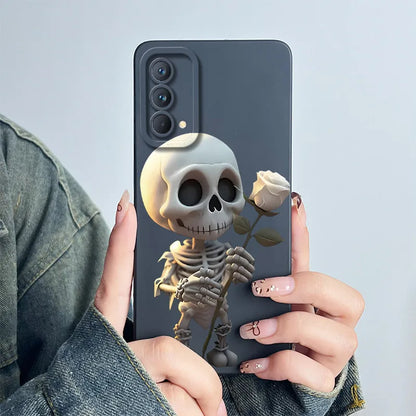 For Realme GT Master Phone Case GTmaster Edition RMX3363 RMX3360 Casing Soft Silicone Sweet Painted Fashion Flower Printed Cover