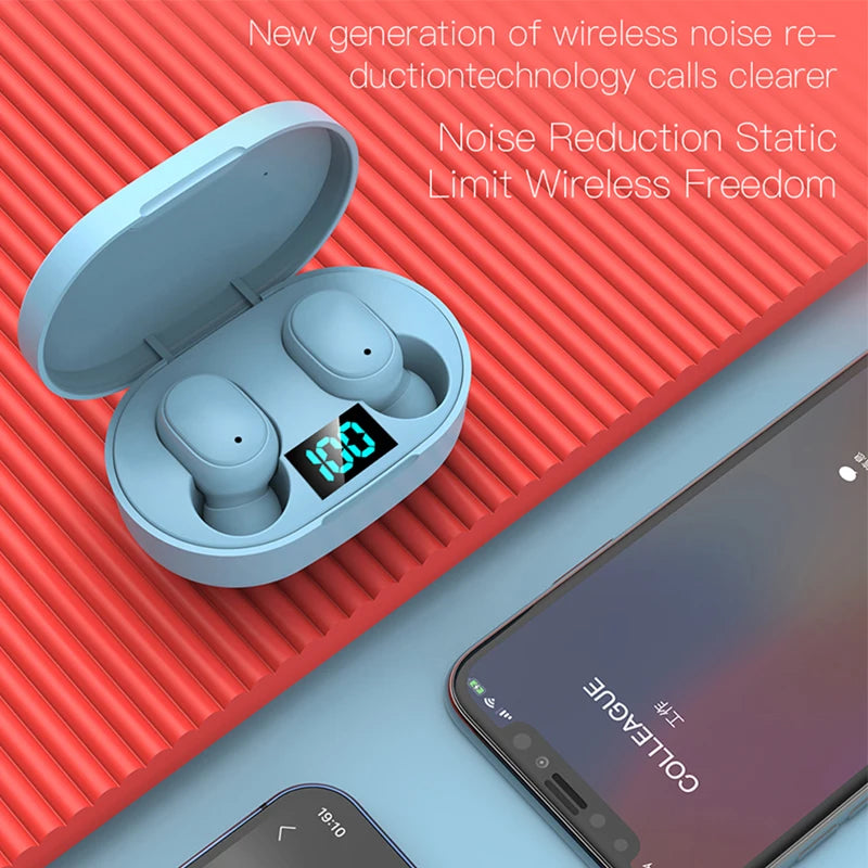 Wireless Headphones Bluetooth 5.1 Headset Noise Cancelling Headband Sport Running Earbuds Earphones With Mic For iPhone Xiaomi
