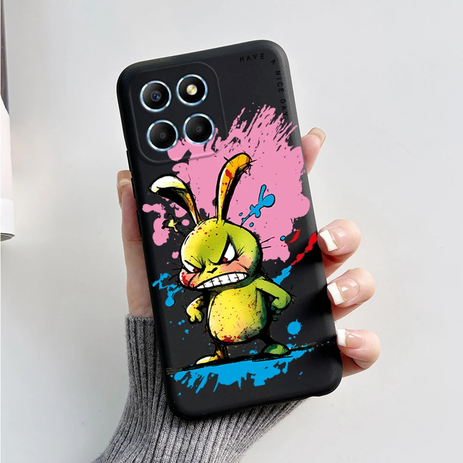 For Honor X6 5G Case VNE-LX1 VNE-LX2 VNE-LX3 Phone Cover Popular Astronaut Soft Funda For Honor X8 TFY-LX1 HonorX8 Bumper Coque