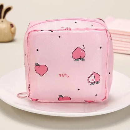 Waterproof, Large Capacity, Cute Storage Bag, Portable, Suitable for Storing Cosmetics, Earphones, Data Cables, Sanitary