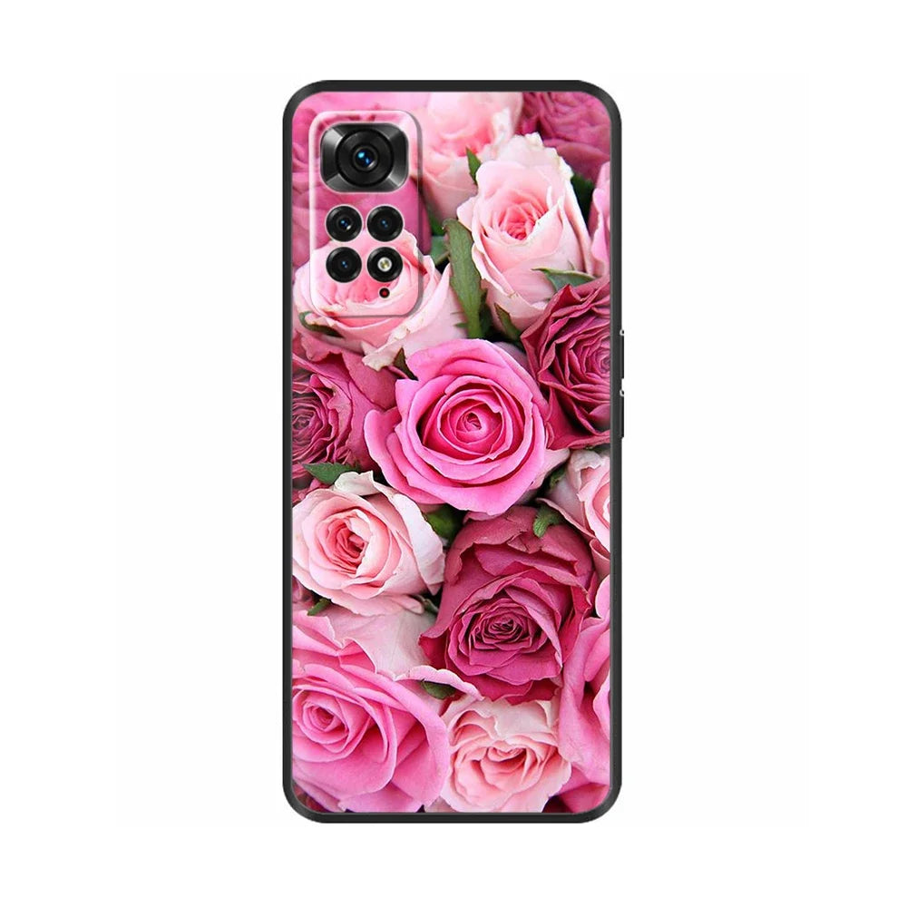 For Xiaomi Redmi Note 11 Pro Case Soft TPU Silicone Phone Back Cover Para For Xiaomi Redmi Note 11s Note11 Note 11Pro 11 s Cases