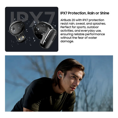 Blackview Airbuds 20 Headset Wireless Headphones TWS Sports Air Conduction Bass ENC Earphones TWS With Mic 400mAh