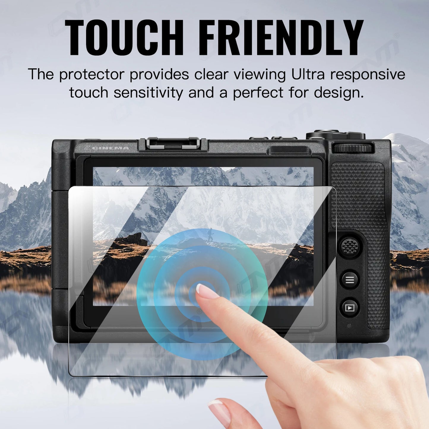 1-3PCS Tempered Glass for Nikon ZR, Premium Screen Protector Durable HD Anti-scratch & Anti-fingerprint Film Accessories