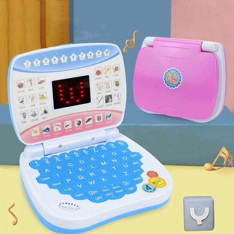 Kids Simulation Laptop Model Toy Early Education Learning Machine Keyboard Portable Typewriter
