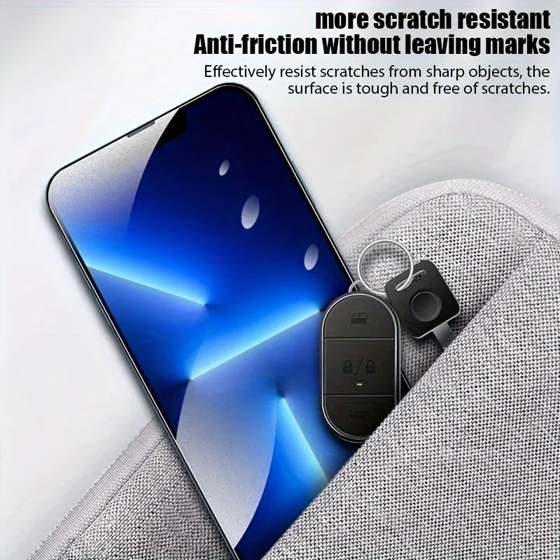 3Pcs Matte Tempered Glass For iPhone 15 14 Pro Max 7 8Plus XR XS Max Screen Protector For IPhone 11 12 13 Pro Mini Glass