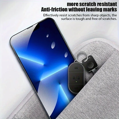 3Pcs Matte Tempered Glass For iPhone 15 14 Pro Max 7 8Plus XR XS Max Screen Protector For IPhone 11 12 13 Pro Mini Glass