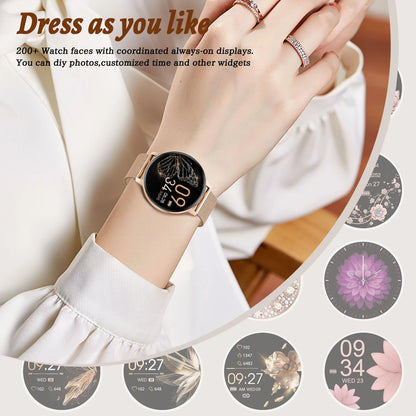 LIGE Bluetooth Call Smart Watch Women Fashion Watches Custom Dial Sport Fitness Health Tracker Smartwatch for Android IOS 2026