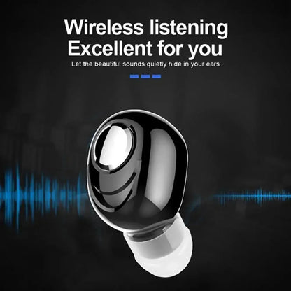 X8 Single Side Mini Sweatproof Business Unilateral Sport In-Ear Earphones Headset Bluetooth Earbuds Wireless Headphones