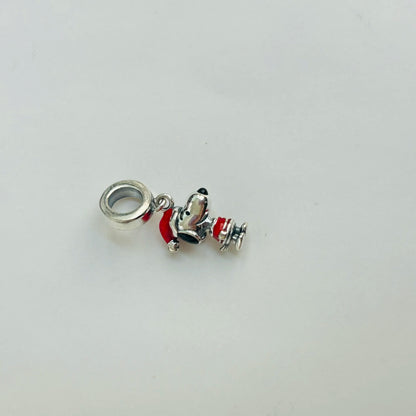 Fashionable 925 Silver Cartoon Beads Compatible with European Bracelet Koala Rabbit Mouse Princess Anime Beads DIY Jewelry Gift