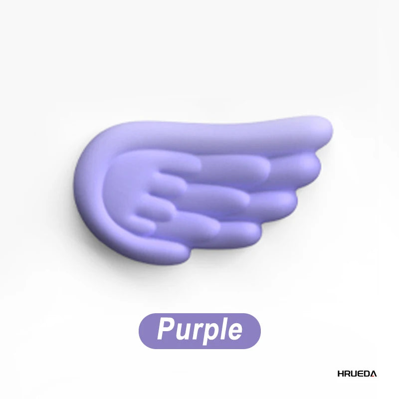 Mousepad Ergonomic Angel Keyboard Wrist Rest and Mouse Pad Set Reduce Wrist Pain for Office and Gaming Use