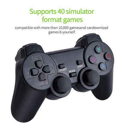 Retro Game Console – 20000 Games 4K TV Dual Wireless Controllers