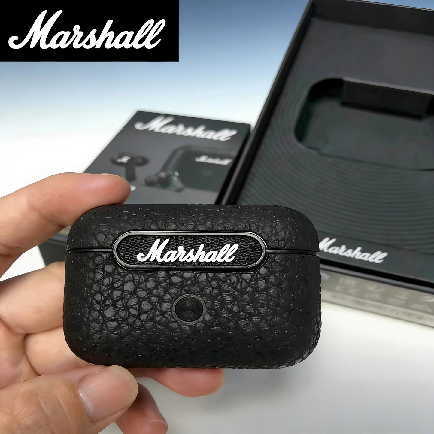 Marshall MOTIF ANC True Wireless Earbuds Active Noise Cancelling Bluetooth Earphones In-Ear Sport Fashion Headset with Mic