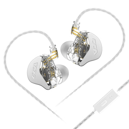 CCA CRA In Ear Headphones Ultra-Thin Diaphragm Dynamic Driver IEM Earphones Bass Wired Gaming Earbuds with Detachable Cable