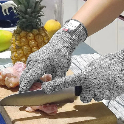 HPPE Grade 5 Anti-cut Gloves Wear-resistant and Anti-cut Protective Gloves Gardening Labor Protection Gloves