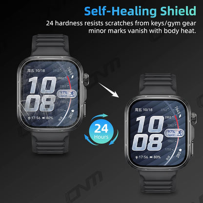 Soft Protection Film For Huawei Watch Fit 5/5 Pro Screen Protector Clear Hd Flexible Anti-Scratch Film Accessories (Not Glass)