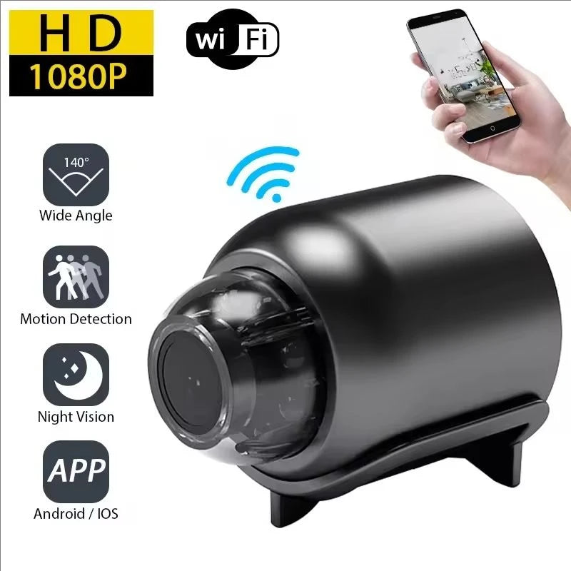 1080P New X5 Mini Camera Night Vision Lightweight Portable Premium Cams Motion Detection Wireless Surveillance Camera
