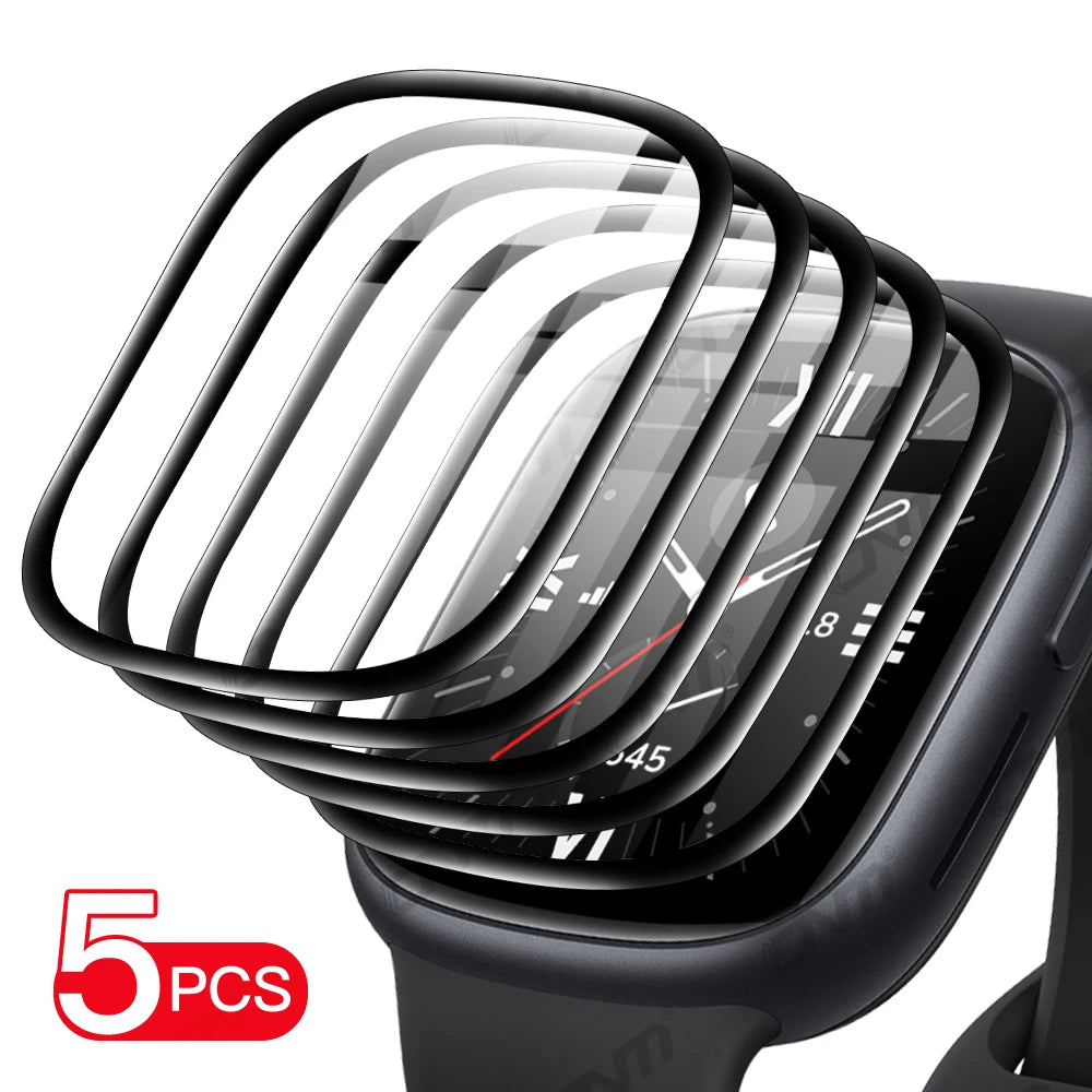 20D Screen Protector for Honor Watch 4 Flexible Soft Anti-scratch Protective Film Honor Watch4 Full Coverage Film Accessories